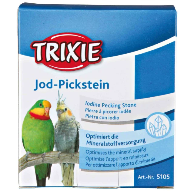 Мелок Trixie для птиц, с йодом, 90 г