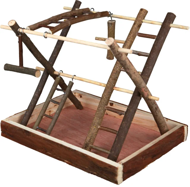 Игровая площадка Trixie Natural Living, для попугаев, 35х27х30 см