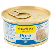 Влажный корм GimDog LD Pure Delight для карликовых и малых пород собак, с тунцом, 85 г