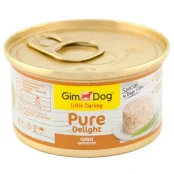 Влажный корм GimDog LD Pure Delight для карликовых и малых пород собак, с курицей, 85 г