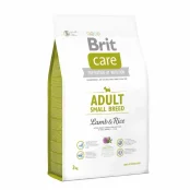 Сухий корм Brit Care Adult Small Breed Lamb & Rice, для собак до 10 кг, з ягням і рисом, 3 кг