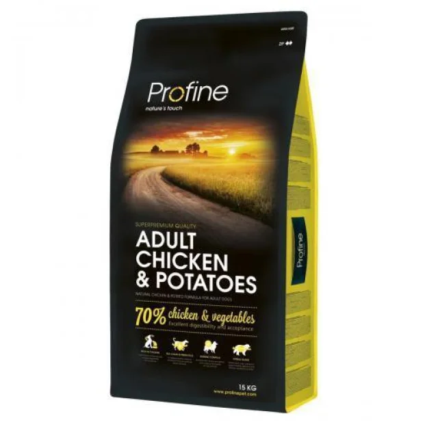 Сухой корм Profine Adult Chicken, для собак, с курицей, 15 кг