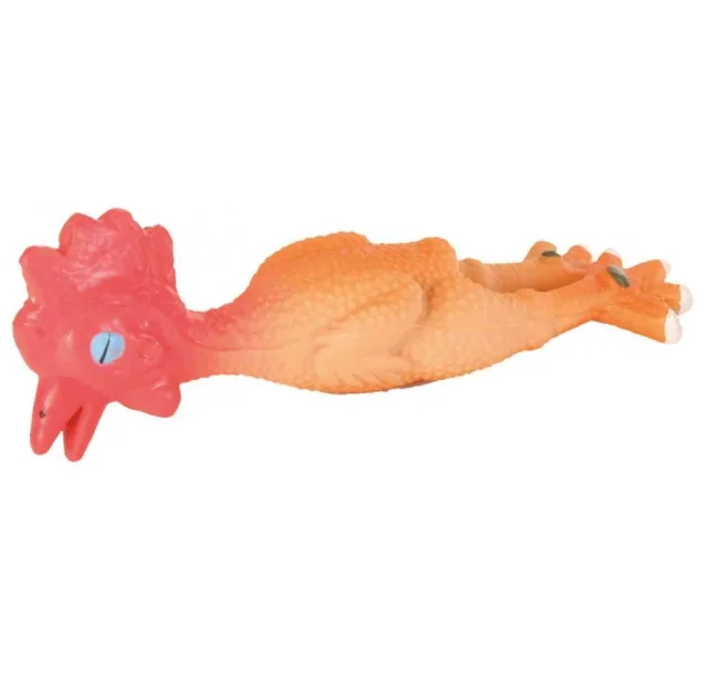 Игрушка Trixie для собак, тушка петуха, латекс, 15 см