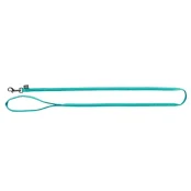 Поводок Trixie Softline Elegance Lead для собак, размер S, 1 м/15 мм, океан/петроль