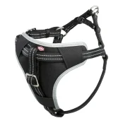 Защитная шлея в авто Trixie Dog Protect, 65-80 см, 25 мм, черный