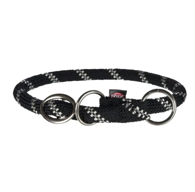 Ошейник-удавка Trixie Sporty Rope, 55 см, 13 мм, черный
