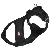 Шлея Trixie Comfort Soft, для собак, 25-35 см, 15 мм, черный