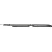 Поводок-перестёжка Trixie Premium Adjustable Lead двухслойный для собак, размер M-L, 2 м/20 мм, графит