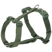 Шлея Trixie Premium H-Harness для собак, 30-44 см, 10 мм, размер XS-S, темно-зеленый