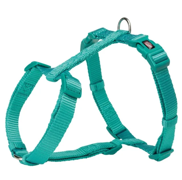 Шлея Trixie Premium H-Harness для собак, 52-75 см, 20 мм, размер M-L, океан