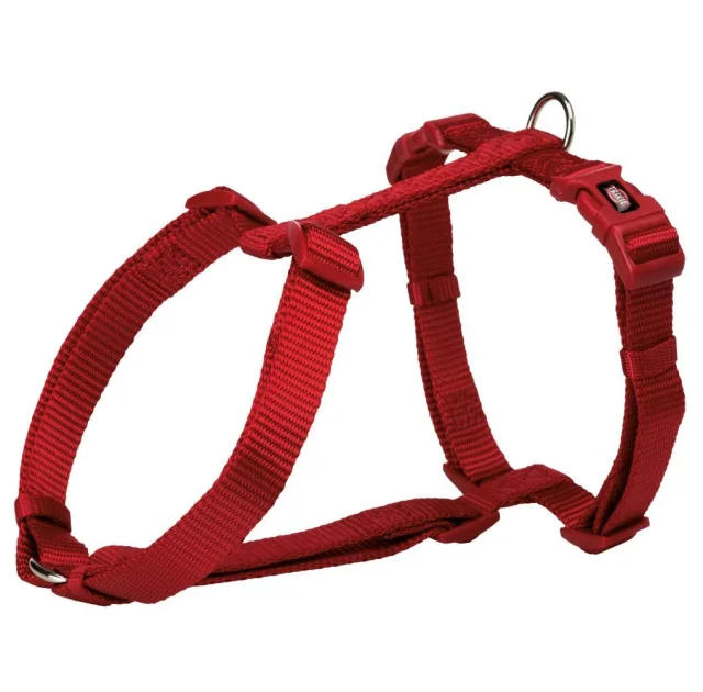 Шлея Trixie Premium H-Harness для собак, 75-120 см, 25 мм, розмір L-XL, червоний