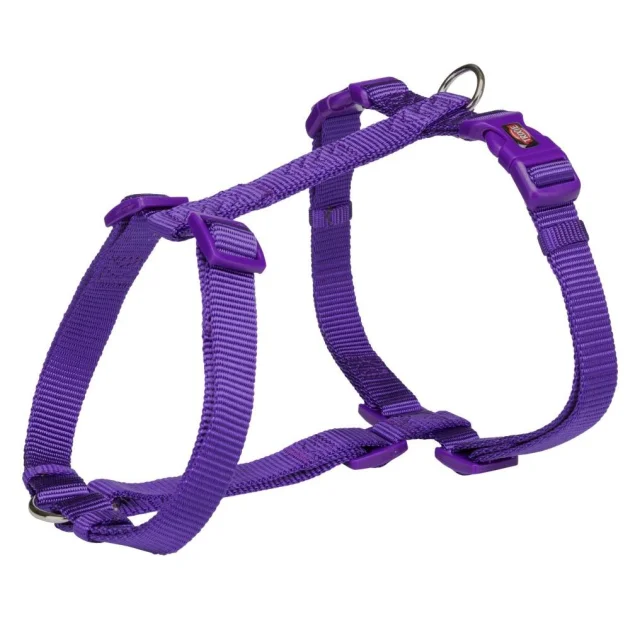 Шлея Trixie Premium H-Harness для собак, 75-120 см, 25 мм, розмір L-XL, фіолетовий
