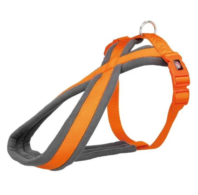 Шлея Trixie Premium Touring Harness для собак, 30-55 см, 15 мм, размер XS-S, папайя