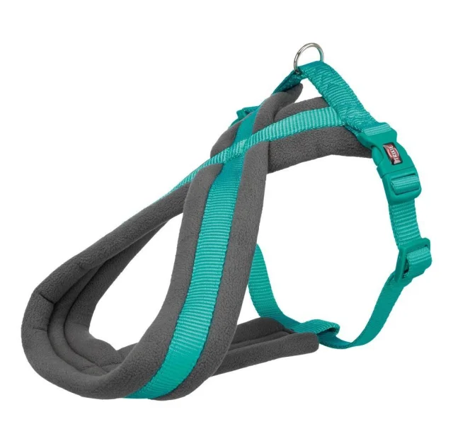 Шлея Trixie Premium Touring Harness для собак, 35-65 см, 20 мм, розмір S, океан