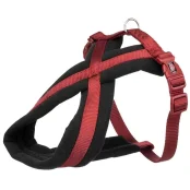 Шлея Trixie Premium Touring Harness для собак, 50-90 см, 25 мм, размер M-L, бордо