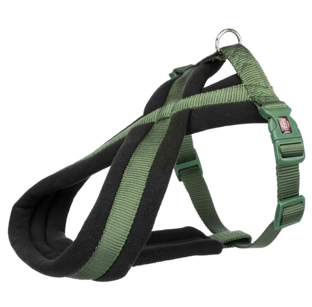 Шлея Trixie Premium Touring Harness для собак, 50-90 см, 25 мм, розмір M-L, лісовий