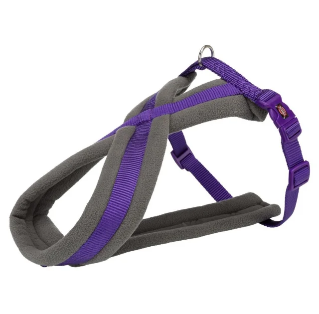 Шлея Trixie Premium Touring Harness для собак, 50-90 см, 25 мм, размер M-L, фиолетовый