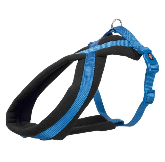 Шлея Trixie Premium Touring Harness для собак, 70-110 см, 25 мм, размер L-XL, синий