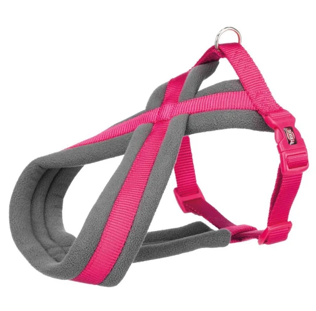 Шлея Trixie Premium Touring Harness для собак, 70-110 см, 25 мм, размер L-XL, фуксия