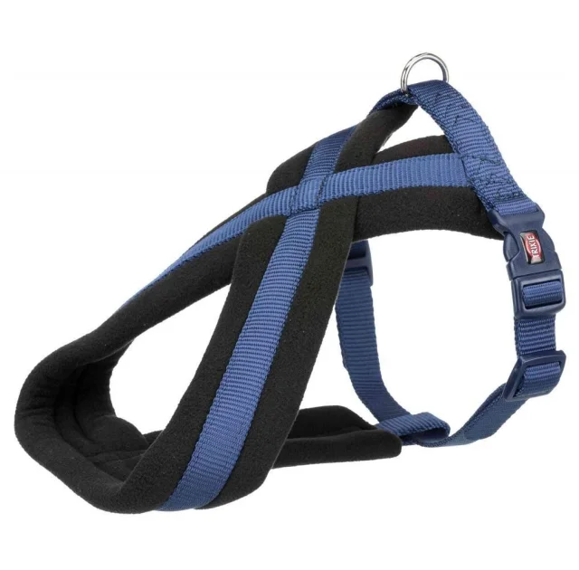 Шлея Trixie Premium Touring Harness для собак, 70-110 см, 25 мм, размер L-XL, индиго