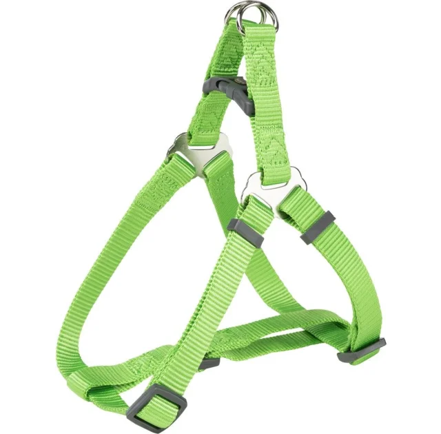 Шлея Trixie Premium One Touch Harness, для собак, 40-50 см, 15 мм, размер S, салатовый
