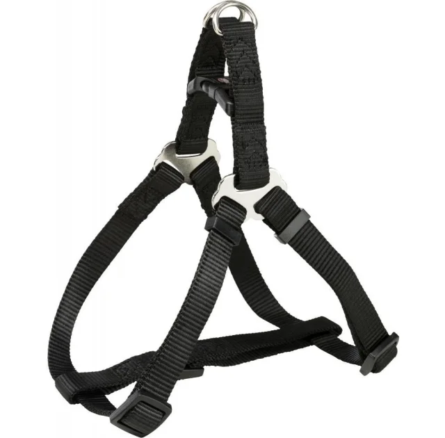 Шлея Trixie Premium One Touch Harness, для собак, 50-65 см, 20 мм, размер M, черный