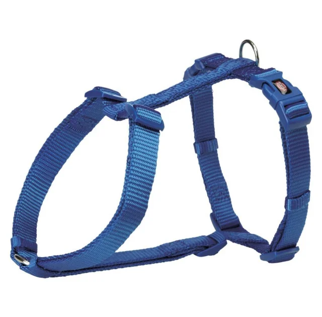 Шлея Trixie Premium H-Harness для собак, 20-32 см, 10 мм, розмір XXS-XS, синій