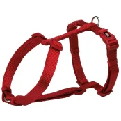 Шлея Trixie Premium H-Harness для собак, 20-32 см, 10 мм, размер XXS-XS, красный