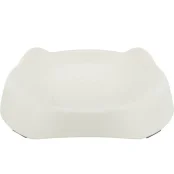 Миска в формі котячої голови Trixie, для кішок, меламін, 0.25 л, 17 см, білий