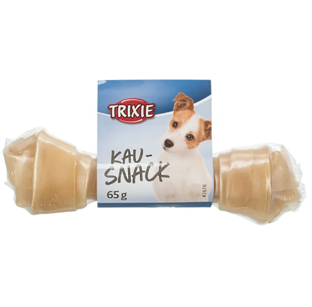 Лакомство Trixie для собак, кость прессованная с узлами, 16 см, 65 г