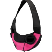 Слинг-переноска Trixie Sling для собак до 5 кг, розово-чёрный, 50×25×18 см