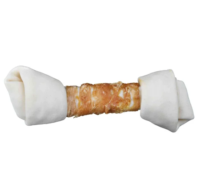 Жевательная кость с узлами Trixie Denta Fun для собак, с куриным филе, 25 см, 220 г