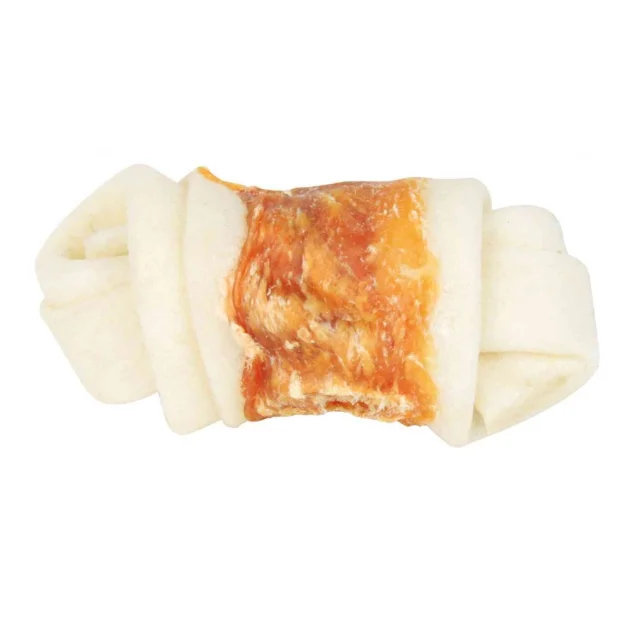 Жевательная кость с узлами Trixie Denta Fun для собак, с куриным филе, 5 см, 70 г, 5 шт
