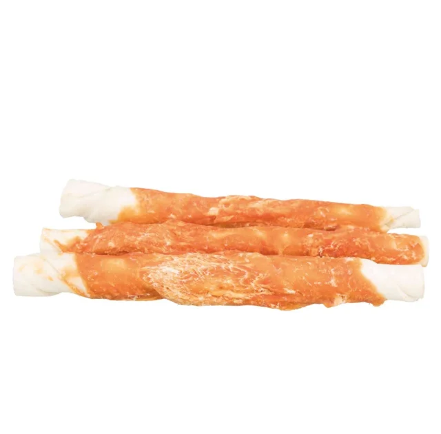 Жевательные палочки Trixie Denta Fun для собак, с курицей, 17 см, 140 г, 3 шт