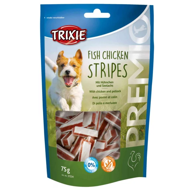 Жевательные палочки Trixie Premio для собак, курица с сайдой, 75 г