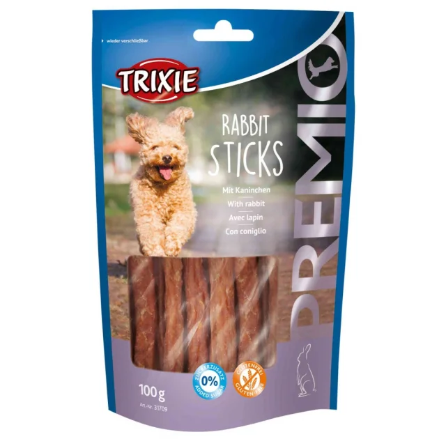 Съедобные палочки Trixie - Rabbit Sticks кролик, для собак, 100 г
