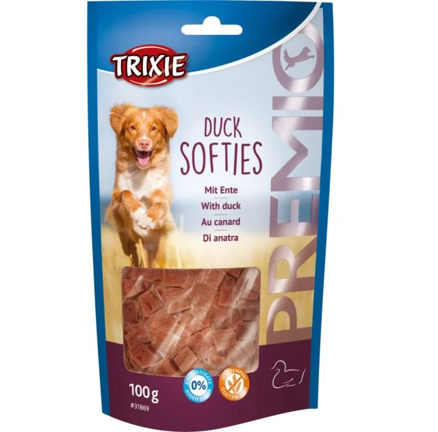 Лакомство Trixie - PREMIO утка, для собак, 100 г