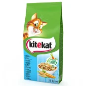 Сухой корм Kitekat для кошек, рыба с овощами, 12 кг