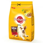 Сухой корм Pedigree для собак малых пород, с говядиной и овощами, 400 г