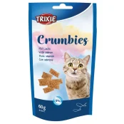 Лакомство Trixie Crumbies для кошек, лосось, с добавлением таурина, 60 г