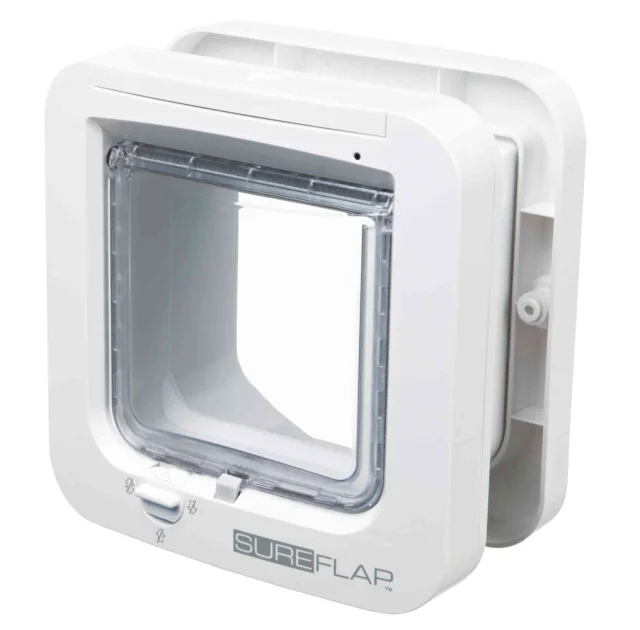 Дверца Trixie SureFlap 4-Way Cat Flap, для кошек, 21×21 см, белый