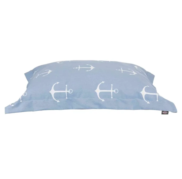 Подушка Trixie Anchor для собак, светло-синий, 90×65 см
