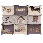 Подстилка Trixie Patchwork для собак, коричнево-бежевый, 55×45 см