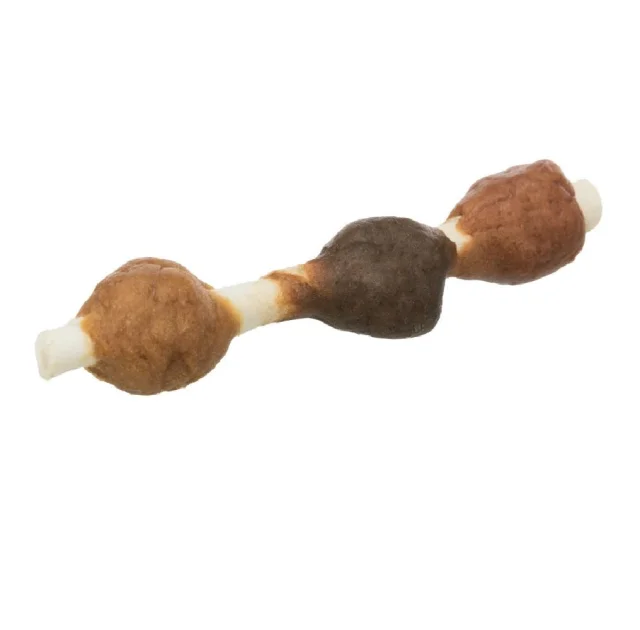 Шашлык Trixie - Denta Fun курица с уткой, для собак, 12 см, 80 г, упаковка 4 шт