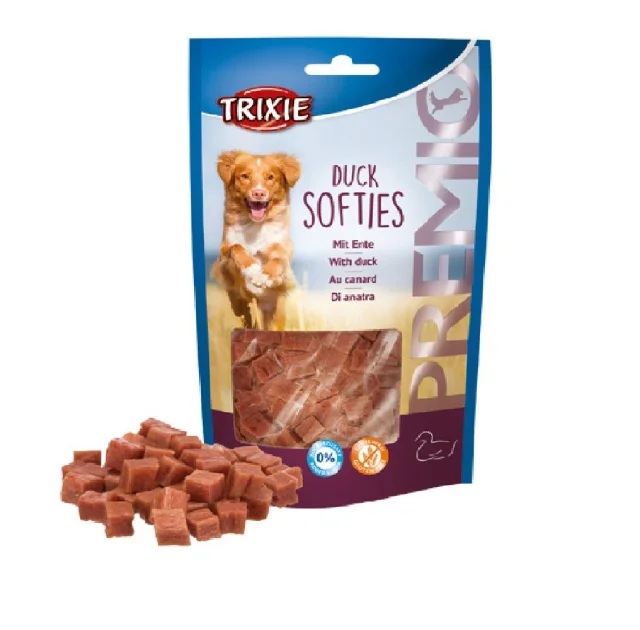 Лакомство Trixie - PREMIO утка, для собак, 100 г