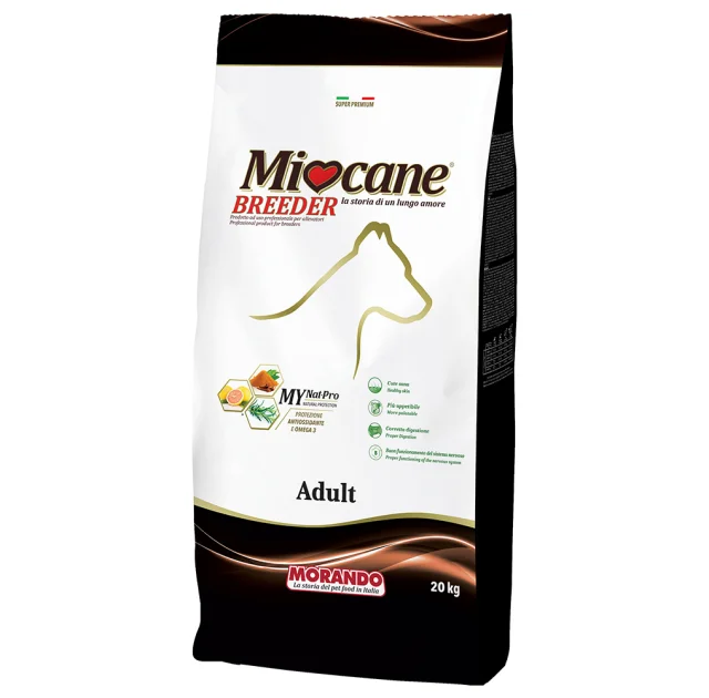 Сухой корм Morando MioCane Adult Mini Lamb & Rice для собак мелких пород, с ягнёнком и рисом, 20 кг