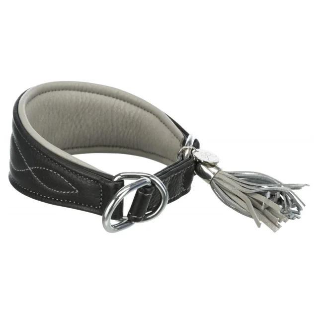 Ошейник Trixie Active Comfort XS-S, для собак, 24-31 см, 50 мм, черный/серый