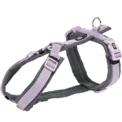 Шлея Trixie Premium Trekking Harness для собак, 36-44 см, 15 мм, размер S, сиреневый-графит