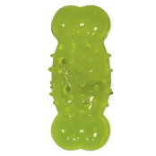 Игрушка Croci взрывной крак, для собак, резина/силикон, зеленый, 13.5×5.6 см
