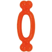 Игрушка Croci взрывной мамбл, для собак, резина/силикон, оранжевый, 17.4×6.5×3 см